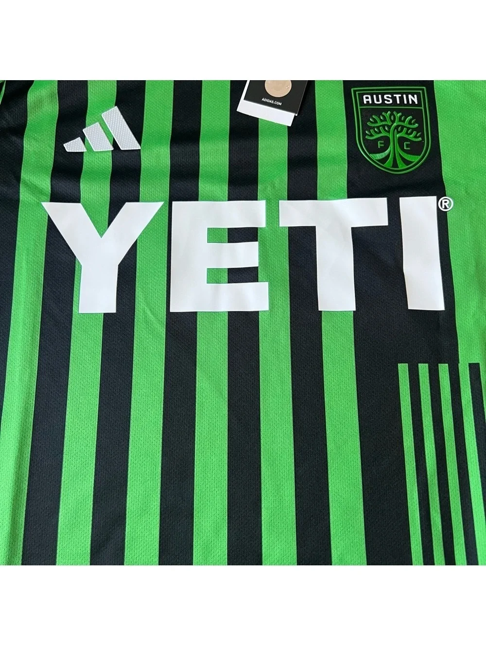 Adidas Men's Austin FC 23/24 Authentic Home Jersey Green/Black Size Medium